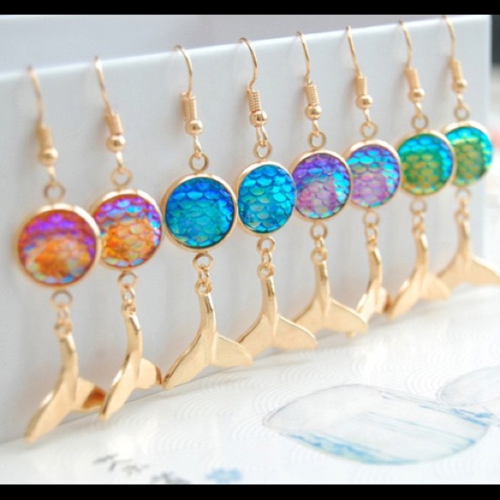 cute fishtail Earring